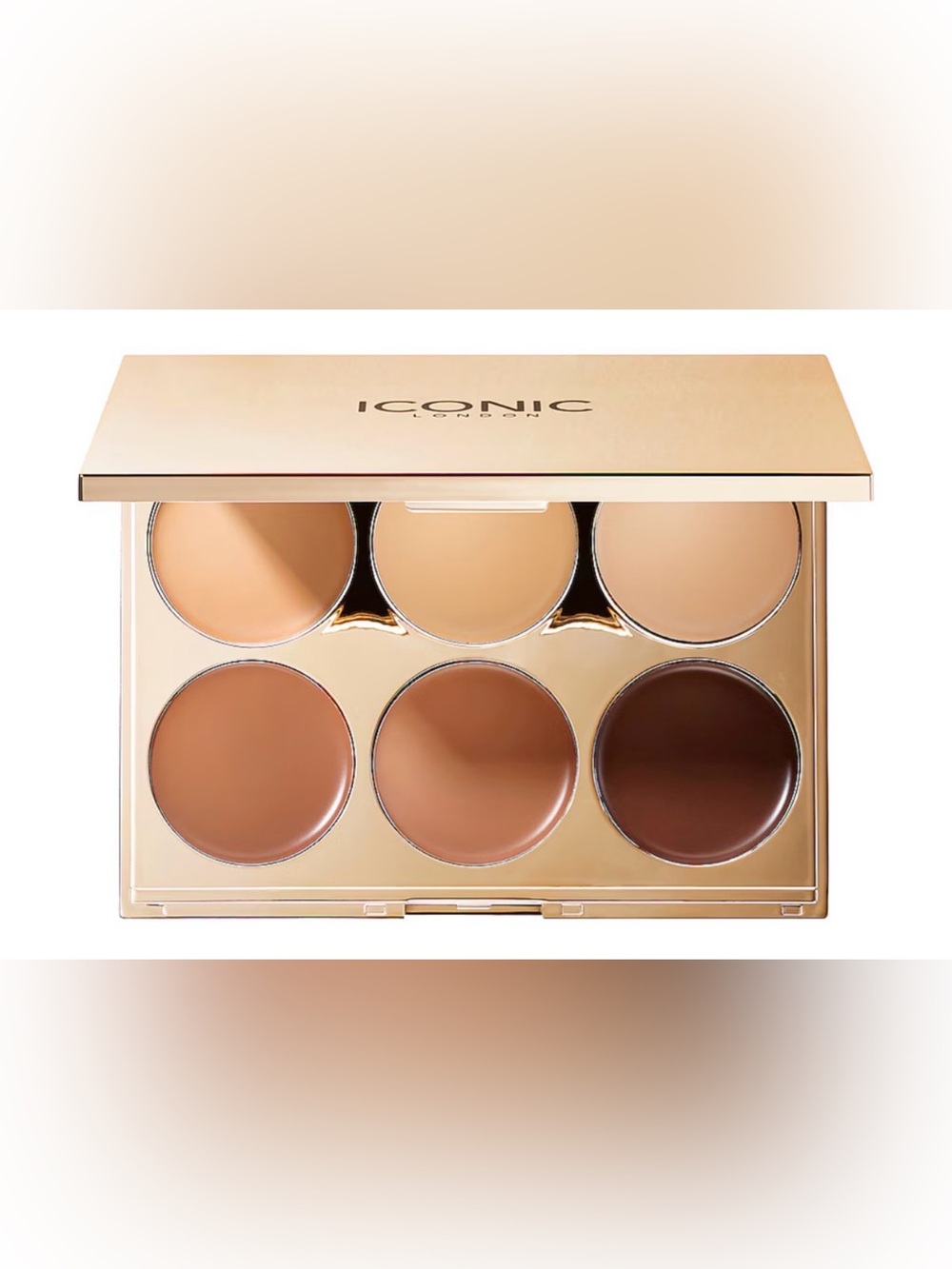 ICONIC LONDON Multi- Use Sculpting Palette Warm to Deep Brown Tones